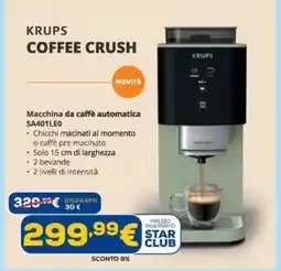 DIMOStore KRUPS Macchina da caffè automatica SA401LEO offerta