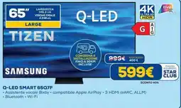 DIMOStore Samsung Q-LED smart 65Q7F offerta