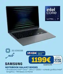 DIMOStore Samsung notebook galaxy books offerta