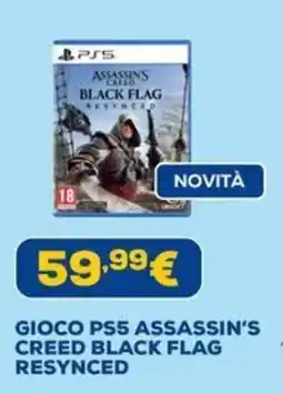 DIMOStore Gioco ps5 assassin's creed black flag resynced offerta