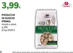 Basko Pistacchi in guscio Primia offerta