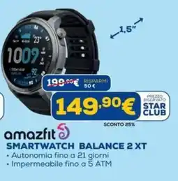 DIMOStore Amazfit smartwatch balance 2 xt offerta