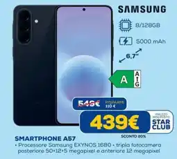 DIMOStore Samsung smartphone A57 offerta