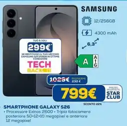 DIMOStore Samsung smartphone galaxy S26 offerta