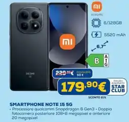 DIMOStore Redmi smartphone note 15 5G offerta
