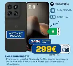 DIMOStore Motorola smartphone G77 offerta