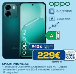 DIMOStore Oppo smartphone A6 offerta