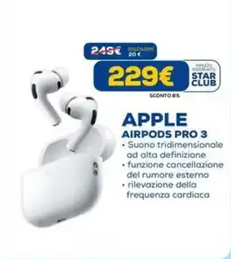 DIMOStore Apple airpods pro 3 offerta