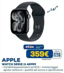 DIMOStore Apple watch serie 11 42mm offerta