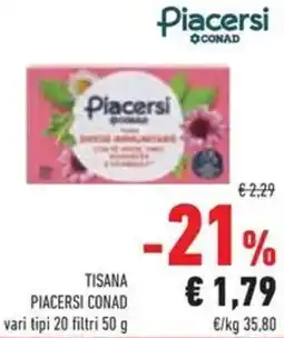 Conad Tisana Piacersi Conad offerta