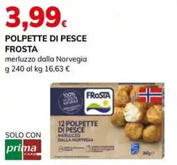 Basko Polpette di pesce Frosta offerta