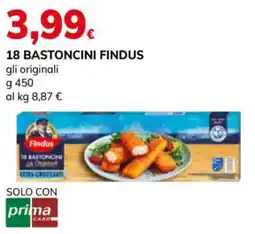 Basko 18 BASTONCINI FINDUS offerta