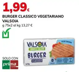 Basko Burger classico vegeteriano Valsoia offerta