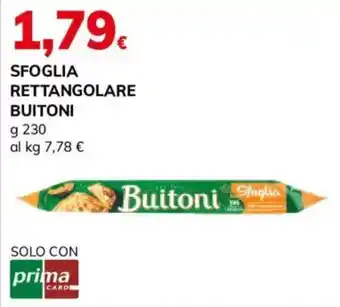 Basko Sfoglia rettangolare Buitoni offerta