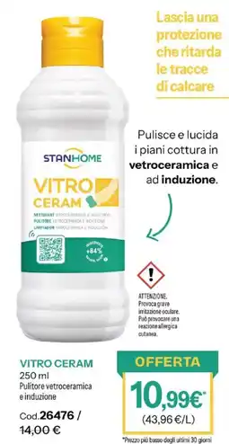 Stanhome STANHOME VITRO CERAM offerta
