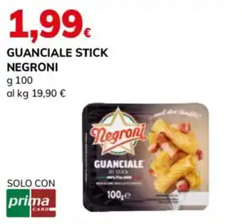 Basko Guanciale stick Negroni offerta