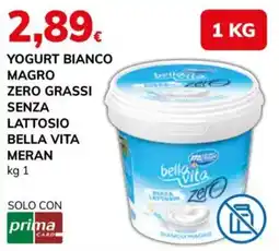 Basko Yogurt bianco magro zero grassi senza lattosio bella vita offerta