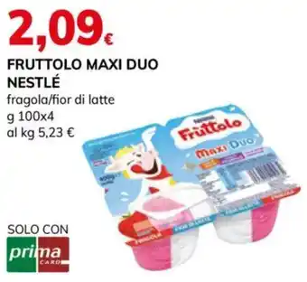 Basko Fruttolo Maxi Duo Nestlé offerta