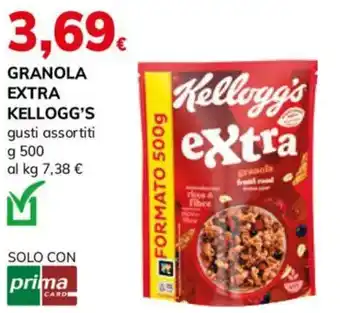 Basko Granola extra Kellogg's offerta