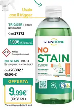 Stanhome NO STAIN STANHOME offerta