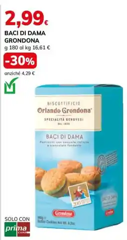 Basko Baci di Dama Grondona offerta