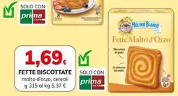 Basko Fette Biscottate Malto d'Orzo offerta
