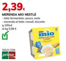 Basko MERENDA MIO NESTLÉ offerta