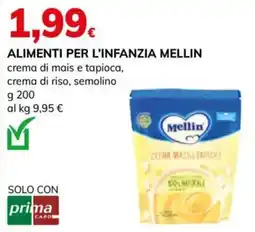 Basko ALIMENTI PER L'INFANZIA MELLIN offerta