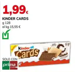 Basko Kinder Cards offerta