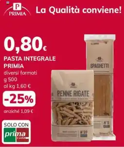 Basko Pasta integrale Primia offerta