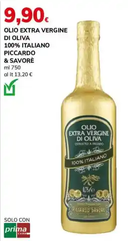 Basko Olio extra vergine di oliva Piccardo & Savorè offerta