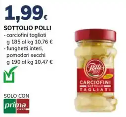 Basko Sottolio Polli Carciofini Tagliati offerta