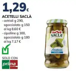 Basko Acetelli Sacla offerta