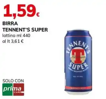 Basko BIRRA TENNENT'S SUPER offerta