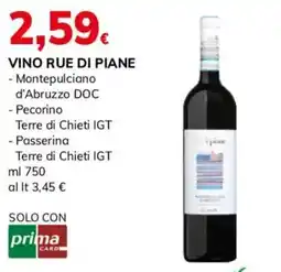 Basko VINO RUE DI PIANE offerta