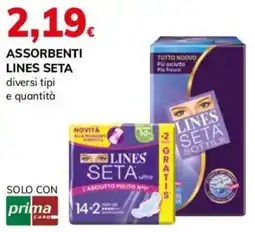 Basko ASSORBENTI LINES SETA offerta