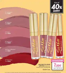 Stanhome Silk Matte liquid lipstick offerta