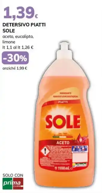 Basko Detersivo piatti SOLE offerta