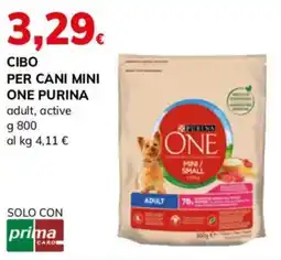 Basko CIBO PER CANI MINI ONE PURINA offerta