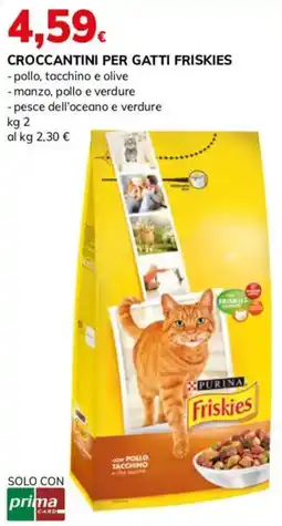 Basko CROCCANTINI PER GATTI FRISKIES offerta