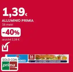 Basko ALLUMINIO PRIMIA offerta