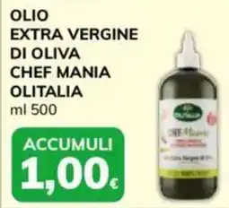 Basko Olio extra vergine di oliva Chef Mania Olitalia offerta