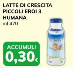 Basko Latte di crescita Piccoli Eroi 3 Humana offerta