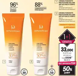 Stanhome Dr.pierre ricaud crema fondente protezione solare spf 30 viso e corpo offerta