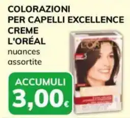 Basko Colorazioni per capelli Excellence Creme L'Oréal offerta