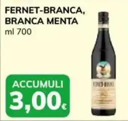 Basko Fernet-Branca, Branca Menta offerta