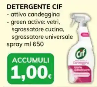Basko Detergente Cif offerta