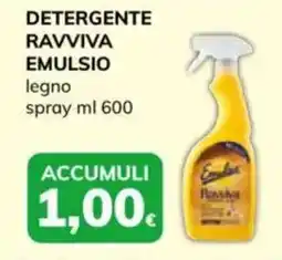 Basko Detergente Ravviva Emulsio legno offerta