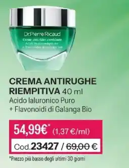 Stanhome Dr.pierre ricaud crema antirughe riempitiva offerta