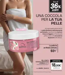 Stanhome Gel Corpo Scintillante Rosa Iconica Kiôtis offerta